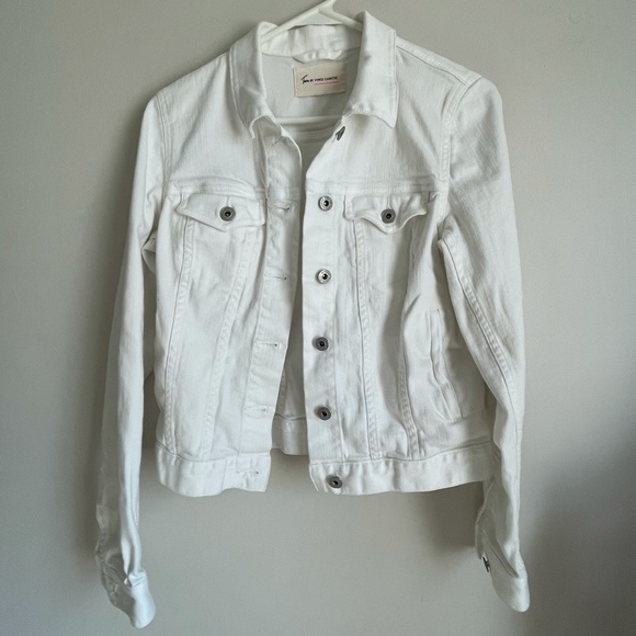 Two by Vince Camuto Nordstrom white denim jacket - Picture 5 of 13